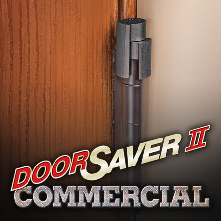 5/16 in. Bronze Pack of 1 Door Saver II U 11177  Invisible Door Stop Commercial Carbon Steel Adjustable 